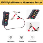 12V Digital Battery Alternator Tester