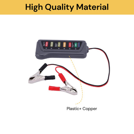 12V Digital Battery Alternator Tester