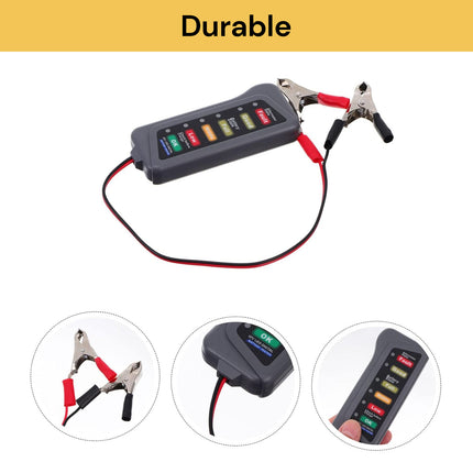 12V Digital Battery Alternator Tester