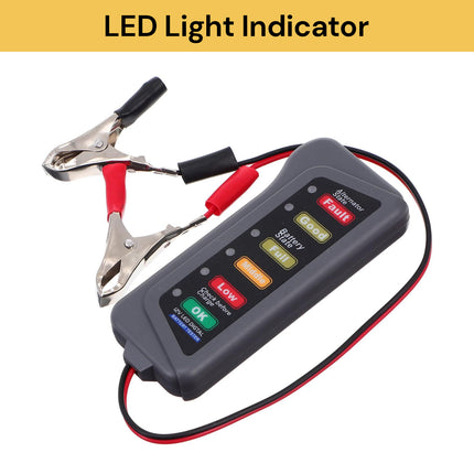 12V Digital Battery Alternator Tester