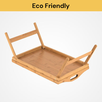 Kitchen Natural Bamboo Bed Tray