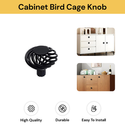 Cabinet Bird Cage Knob