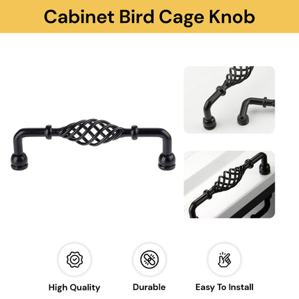 Cabinet Bird Cage Knob