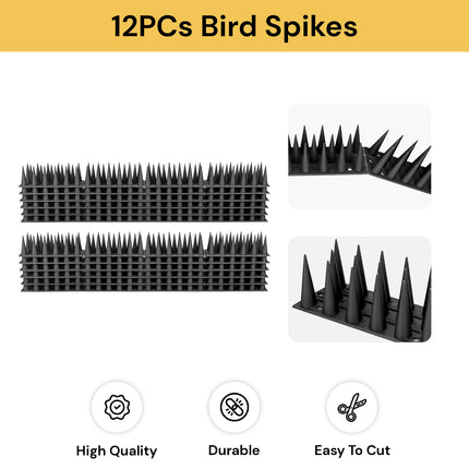 12PCs Bird Spikes