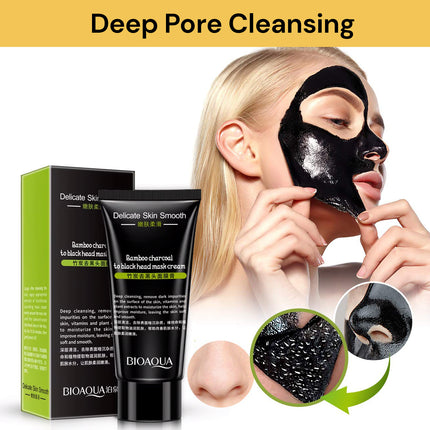 Bamboo Charcoal Blackhead Mask Cream