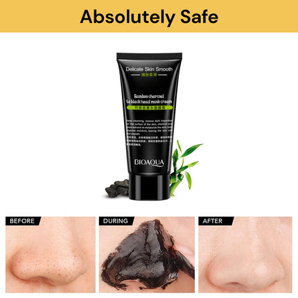 Bamboo Charcoal Blackhead Mask Cream