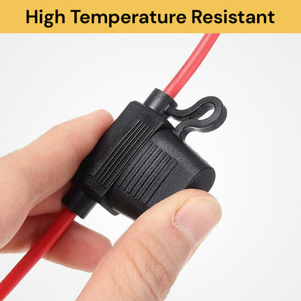 10PCs Blade Fuse Holder With 40A Fuse