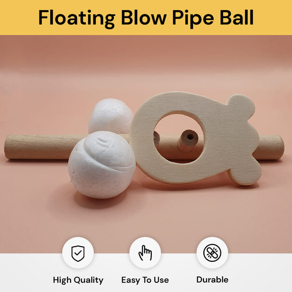Floating Blow Pipe Ball Toy