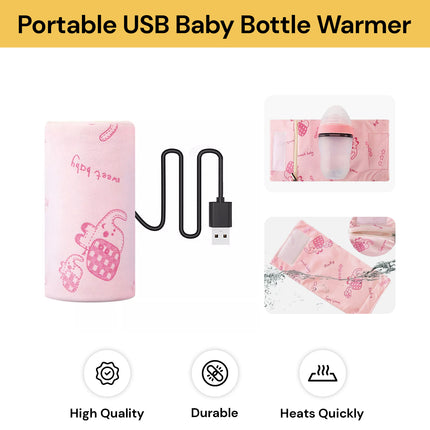 Portable USB Baby Bottle Warmer 