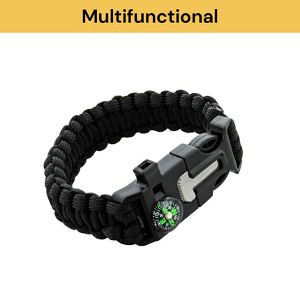 5 In 1 Multifuntional Paracord Survival Bracelet