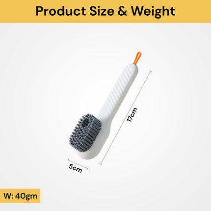 Automatic Soap Liquid Shoe Brush