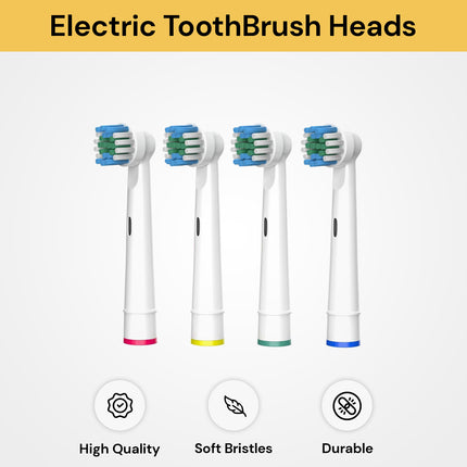 4PCs Electric Toothbrush Replacement Heads