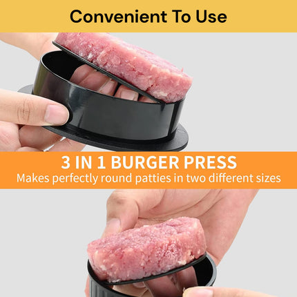 3 In 1 Nonstick Burger Press