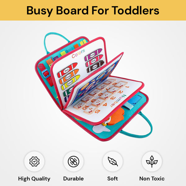Montessori Busy Board For Toddlers