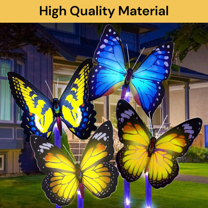 3PCs LED Garden Solar Butterfly Lights