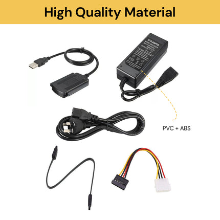 SATA/PATA/IDE To USB 2.0 Converter Cable Adapter