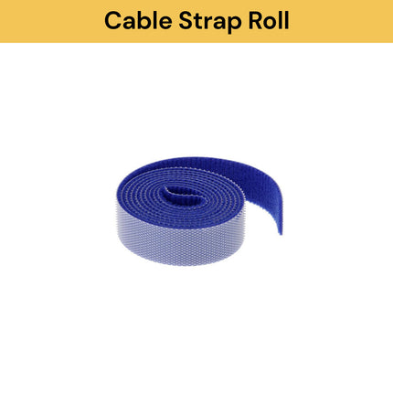 Reusable Cable Strap Roll