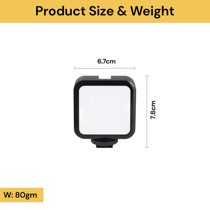 36 LEDs Camera Light