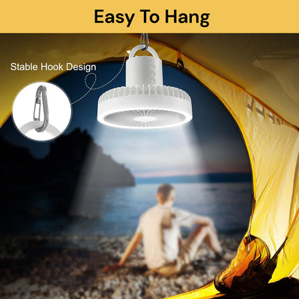 LED Portable Travel Camping Fan