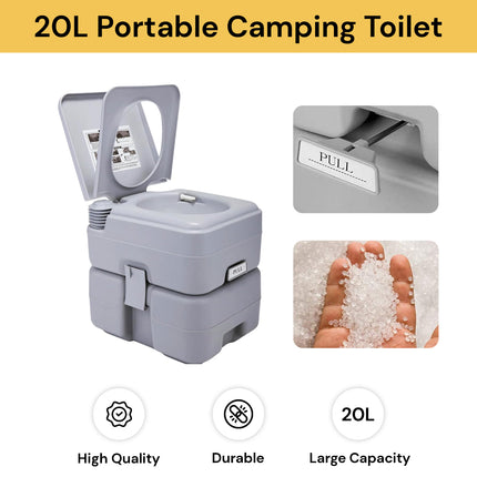 20L Portable Camping Toilet 