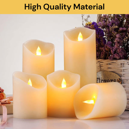 3PCs LED Flameless Candles