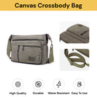 Canvas Crossbody Bag