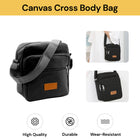 Canvas Cross Body Bag