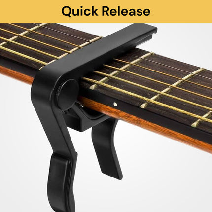 Quick Release Guitar Capo - Easy Change, Versatile Use