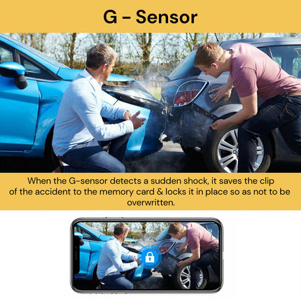 HD 1080P WiFi Car DVR Camcorder