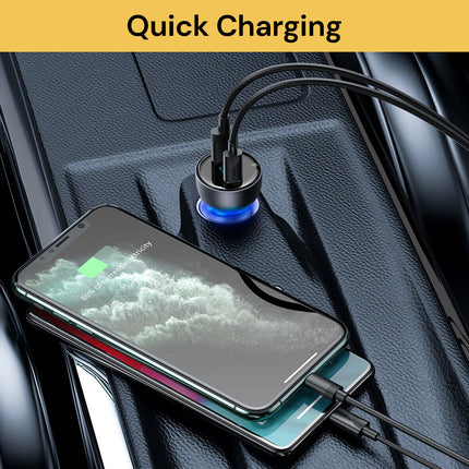 USB Type C Car Charger