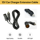 12V Car Charger Extension Cable
