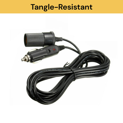 12V Car Charger Extension Cable