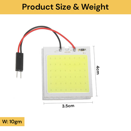 48LEDs Car Dome Panel Light