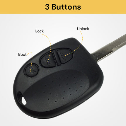 3 Button Car Remote Case