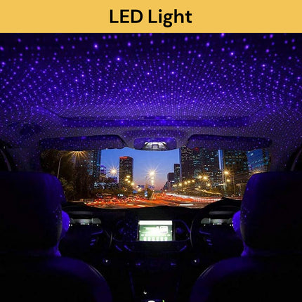 USB Car Roof Star Projector Light