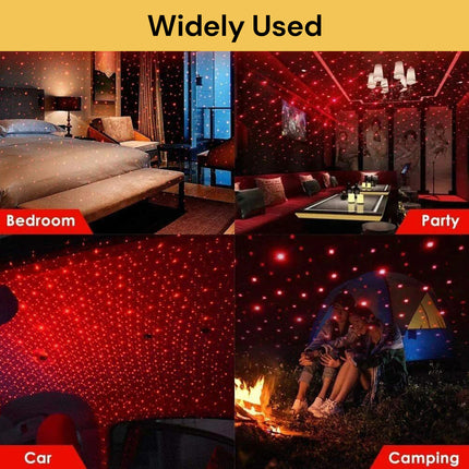 USB Car Roof Star Projector Light