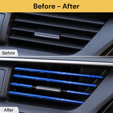 10PCs Car Air Conditioner Decoration Strips