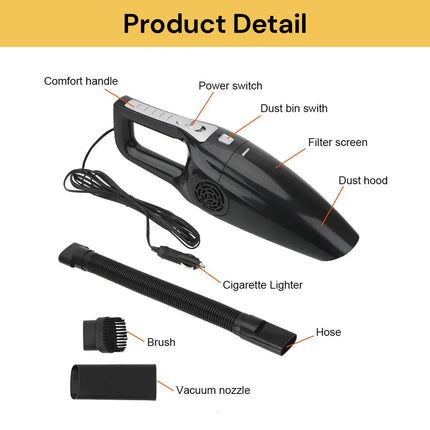 Handheld Car Vacuum Cleaner