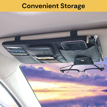 Car Sun Visor Pocket Organizer