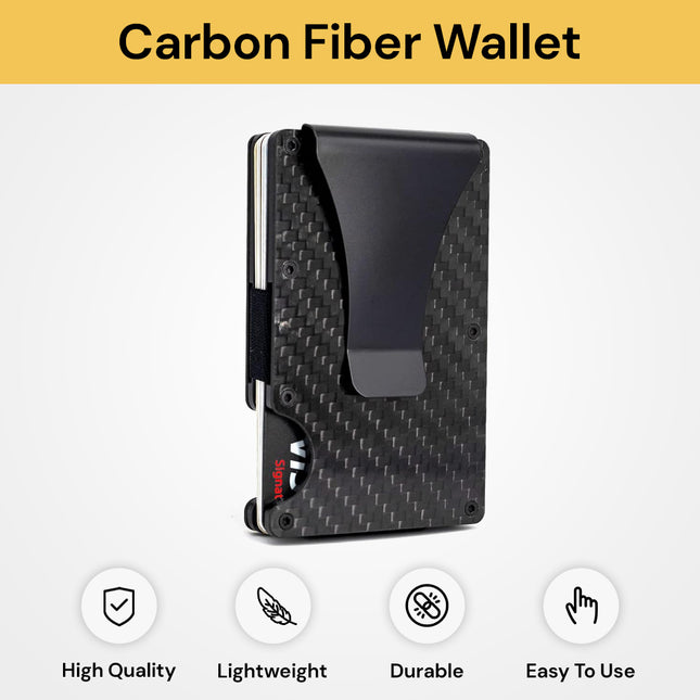 Carbon Fiber RFID Wallet