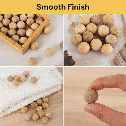 100PCs Cedar Balls For Clothes Storage