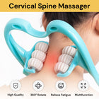 6 Roller Pressure Neck Massager CervicalMassager01