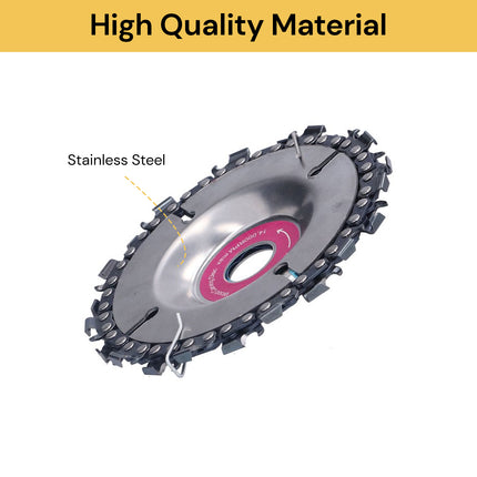 22 Tooth Wood Carving Chain Disc
