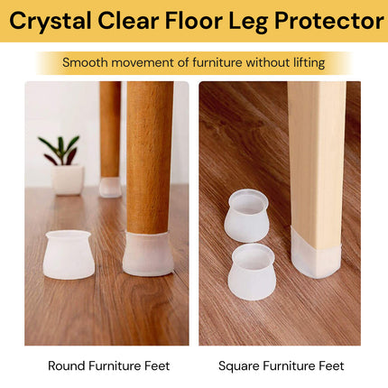 8PCs Table And Chair Leg Cap