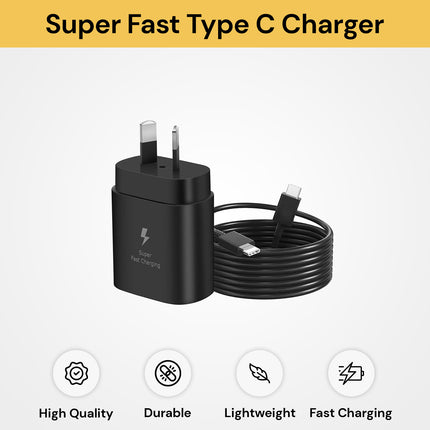 25W Super Fast Type C Charger