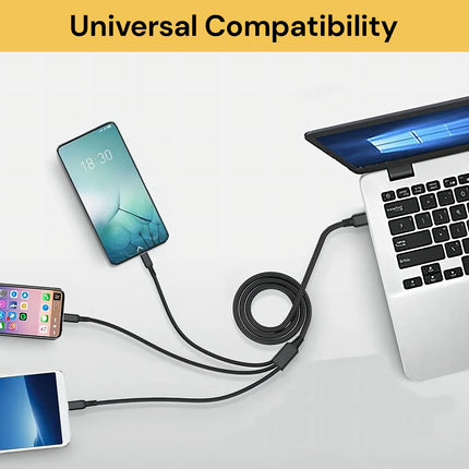 3 in 1 Multi USB Charging Cable