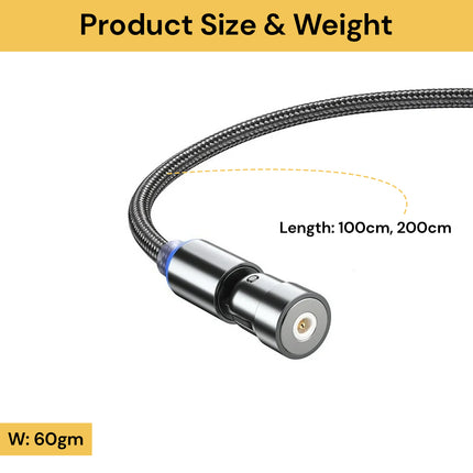 3 In 1 Magnetic Charging Cable