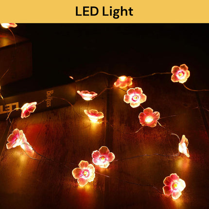 LED Cherry Blossom Flower String Light 