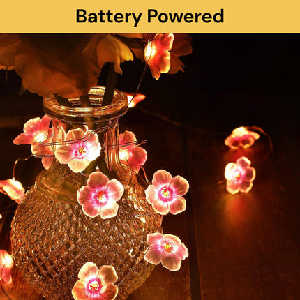 LED Cherry Blossom Flower String Light 