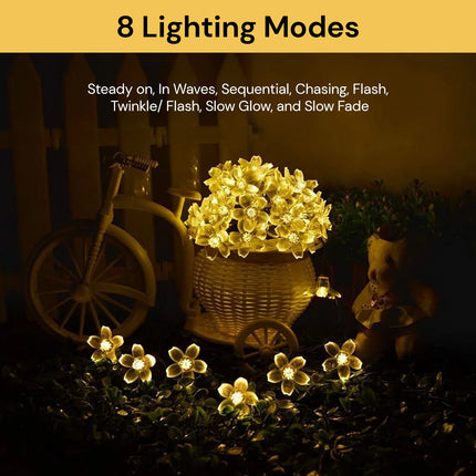 LED Cherry Blossom String Lights